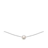 Enduring Jewels Women's Necklaces silver - Cultured Pearl & Sterling Silver Dainty Choker Necklace