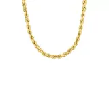 Belk & Co 18 Inch Rope Chain Necklace In 14K Yellow Gold