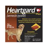 Heartgard Plus For Large Dog 51-100lbs (Brown) 6 Doses