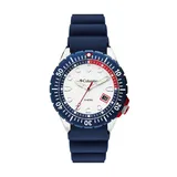 Columbia Men's Pacific Outlander Navy Silicone Watch - CSC04-003, Size: Large, Blue