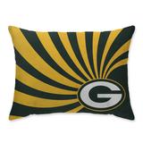 Green Bay Packers Super Plush Mink Wave Bed Pillow -