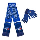 Women's Toronto Blue Jays Glove and Scarf Set