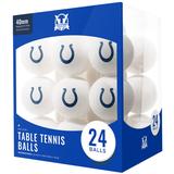 Indianapolis Colts 24-Count Logo Table Tennis Balls