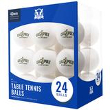Cal Poly Mustangs 24-Count Logo Table Tennis Balls