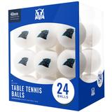 Carolina Panthers 24-Count Logo Table Tennis Balls