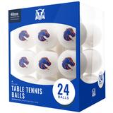 Boise State Broncos 24-Count Logo Table Tennis Balls