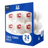 Calgary Flames 24-Count Logo Table Tennis Balls