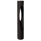 WAC Scoop 30" High Black 12V LED Landscape Bollard Light