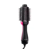 Revlon One-Step Hair Dryer & Volumizer Hot Air Brush, Black/pink