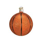 Old World Christmas Basketball Hanging Figurine Ornament Glass in Orange, Size 3.0 H x 3.0 W x 3.0 D in | Wayfair 44010
