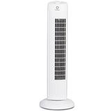 Costway Fantask 35W 28 Inch Quiet Bladeless Oscillating Tower Fan-White
