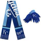 Women's Kansas City Royals Glove and Scarf Set