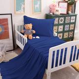 Mack & Milo™ Forgey Toddler Bedding Set Polyester in Blue | Wayfair DFCD140C6E5F4E00A97734B299E375A6
