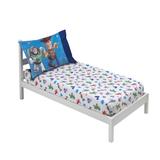 Disney Toy Story 2 Piece Toddler Bedding Set Polyester in Blue | Wayfair 4861396