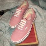 Vans Shoes | Pink (Zephyr) Authentic Vans | Color: Pink/White | Size: 8.5