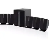 GPX 5.1 Channel Speaker System, Black