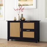 Sand & Stable™ Nethe 50.25" Wide 2 Drawer Sideboard Wood in Brown, Size 30.5 H x 50.25 W x 14.25 D in | Wayfair D1A2DDC4F2FC4F328CC52151F38FD2A7