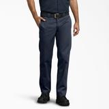 Dickies Men's Slim Fit Straight Leg Work Pants - Dark Navy Size 32 X 34 (WP873)