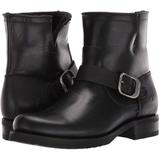 Veronica Shearling Bootie - Black - Frye Boots