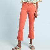 Anthropologie Jeans | Anthropologie Pilcro High Rise Cropped Bootcut | Color: Orange | Size: 25