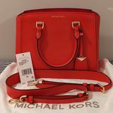 Michael Kors Bags | Brand New Michael Kors Medium Benning Satchel | Color: Pink | Size: Os