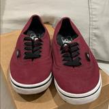 Vans Shoes | Authentic Lo Pros 6.5 | Color: Red | Size: 6.5