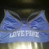 Pink Victoria's Secret Intimates & Sleepwear | Blue Vs Sports Bra | Color: Blue | Size: S