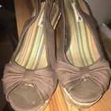 American Eagle Outfitters Shoes | Brown American Eagle Wedges 7 | Color: Brown | Size: 7
