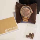 Michael Kors Accessories | Beautiful Michael Kors Runway Watch (Mk5453) | Color: Gold | Size: Os