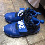 Nike Shoes | Boys High Top Nike | Color: Black/Blue | Size: 5bb