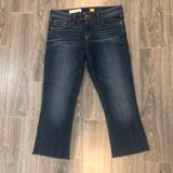 Anthropologie Jeans | Anthropologie Pilcro Stet Cropped Raw Hem Jeans Size 30 | Color: Blue | Size: 30