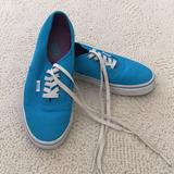 Vans Shoes | Aqua Blue Vans - Womens Size 8 | Color: Blue | Size: 8