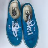 Vans Shoes | Authentic Platform Sneaker-Wsize 7 & Msize 5 | Color: Blue/White | Size: 7