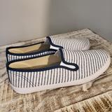 American Eagle Outfitters Shoes | American Eagle Flats | Color: Blue/White | Size: 8.5