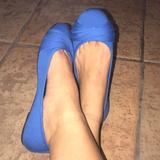 American Eagle Outfitters Shoes | American Eagle Size 9 Blue Flats | Color: Blue | Size: 9