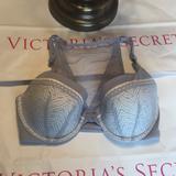 Victoria's Secret Intimates & Sleepwear | Body By Victorias Secret Bra | Color: Blue/Gray | Size: 32e (Dd)