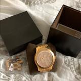 Michael Kors Accessories | Brand New Oversized Michael Kors Rose Gold Watch | Color: Gold/Pink | Size: Comes With Plenty Of Links