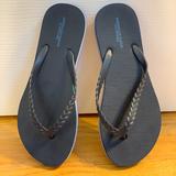 American Eagle Outfitters Shoes | American Eagle Flip Flops | Color: Blue/Pink | Size: 56