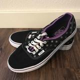Vans Shoes | Brand New! Black & Purple And Grey Vans Sneakers | Color: Black/Purple | Size: 8