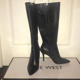Nine West Shoes | Black Knee High Boots | Color: Black | Size: 7.5