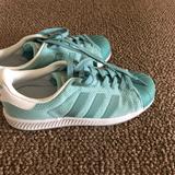 Adidas Shoes | Aqua Adidas Clam Shells | Color: Blue/Green | Size: 8.5
