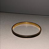 Kate Spade Jewelry | Bangle | Color: Black/Gold | Size: Os