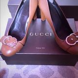 Gucci Shoes | Authentic Brown Gucci Heels | Color: Brown | Size: 9