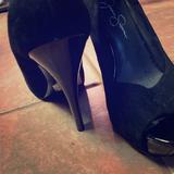 Jessica Simpson Shoes | Black 34 High Heels | Color: Black | Size: 9.5