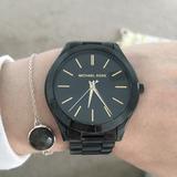 Michael Kors Accessories | Black Michael Kors Watch | Color: Black | Size: Os