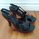 Burberry Shoes | Burberry Patent Leather Heels | Color: Black | Size: 39