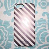 Kate Spade Accessories | Authentic Striped Kate Spade Iphone 7 Phone Case | Color: Pink/White | Size: Iphone 7
