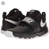 Nike Shoes | Boy's Nike Team Hustle D8 Basketball Shoes | Color: Black/Silver | Size: 4bb