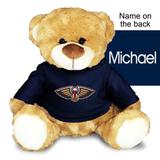 Navy New Orleans Pelicans Personalized 10'' Plush Bear