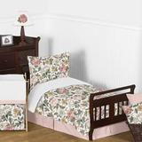 Sweet Jojo Designs Vintage Floral 5 Piece Toddler Bedding Set Polyester in Brown | Wayfair VintageFloral-PK-GR-Tod